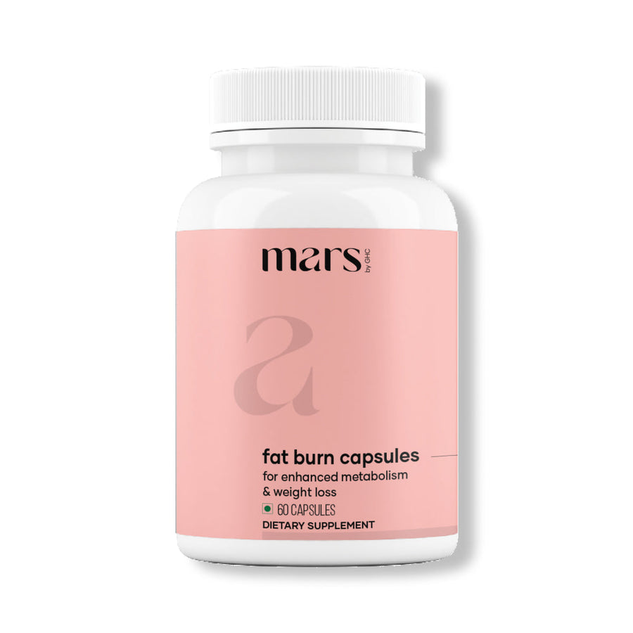 Mars Fat Burn Capsules : Powered With Psyllium Husk, Moringa & Dandelion Root