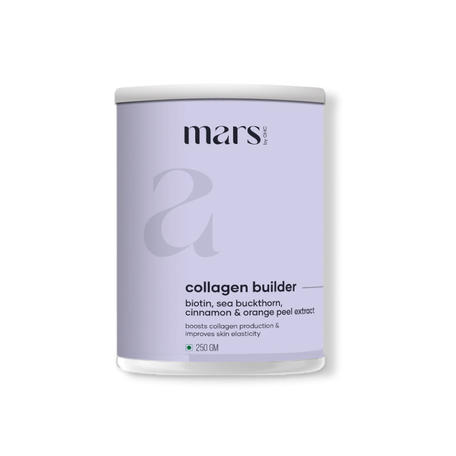 Plant Based Collagen Supplement Powder | Powered with Biotin, Vitamin C & Sea Buckthorn - (250 gm)