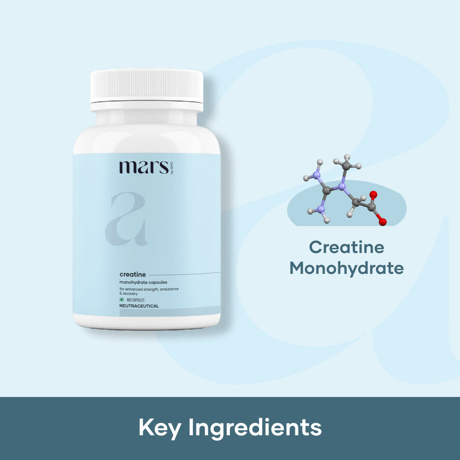 Mars Micronized Creatine Monohydrate Caps (180 N)